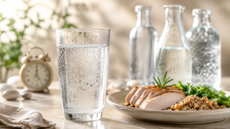 L&rsquo;importance de l&rsquo;eau en chrononutrition : focus sur les protéines et les reins