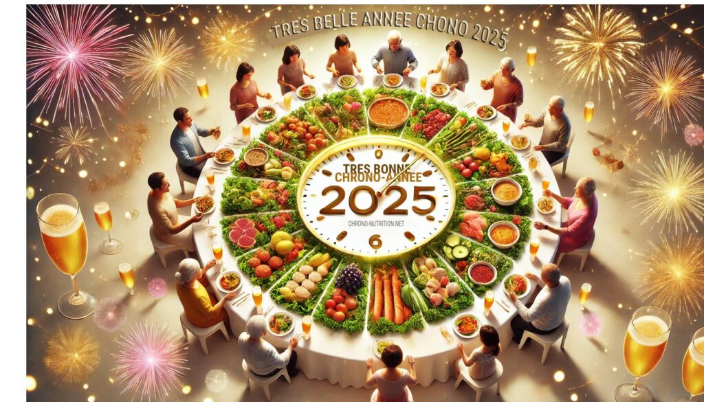Bonne année chrono 2025, tous nos voeux de santé et de bonheur