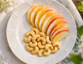 Pomme miel et noix de cajou