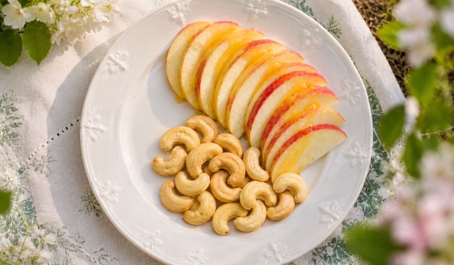Pomme miel et noix de cajou